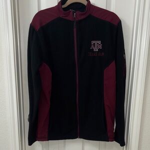 Colosseum Men's Black and Maroon Jacket